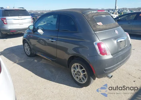 2015 Fiat 500C Pop z USA, uszkodzony, nr VIN 3C3CFFDR0FT562052